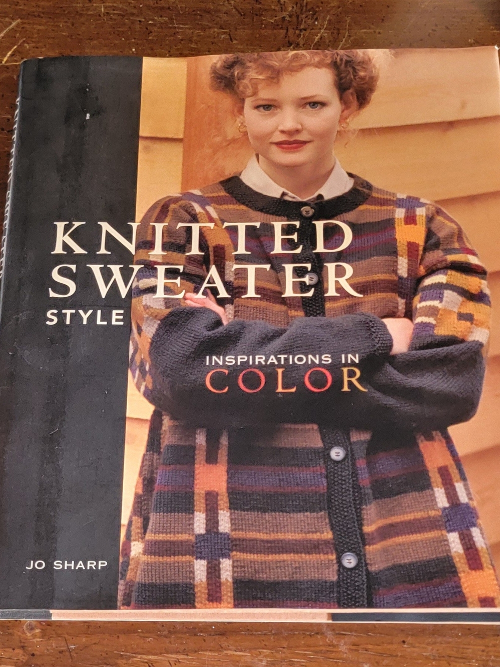 Colorblock Patchwork Knit Cardigan Sweater - Women